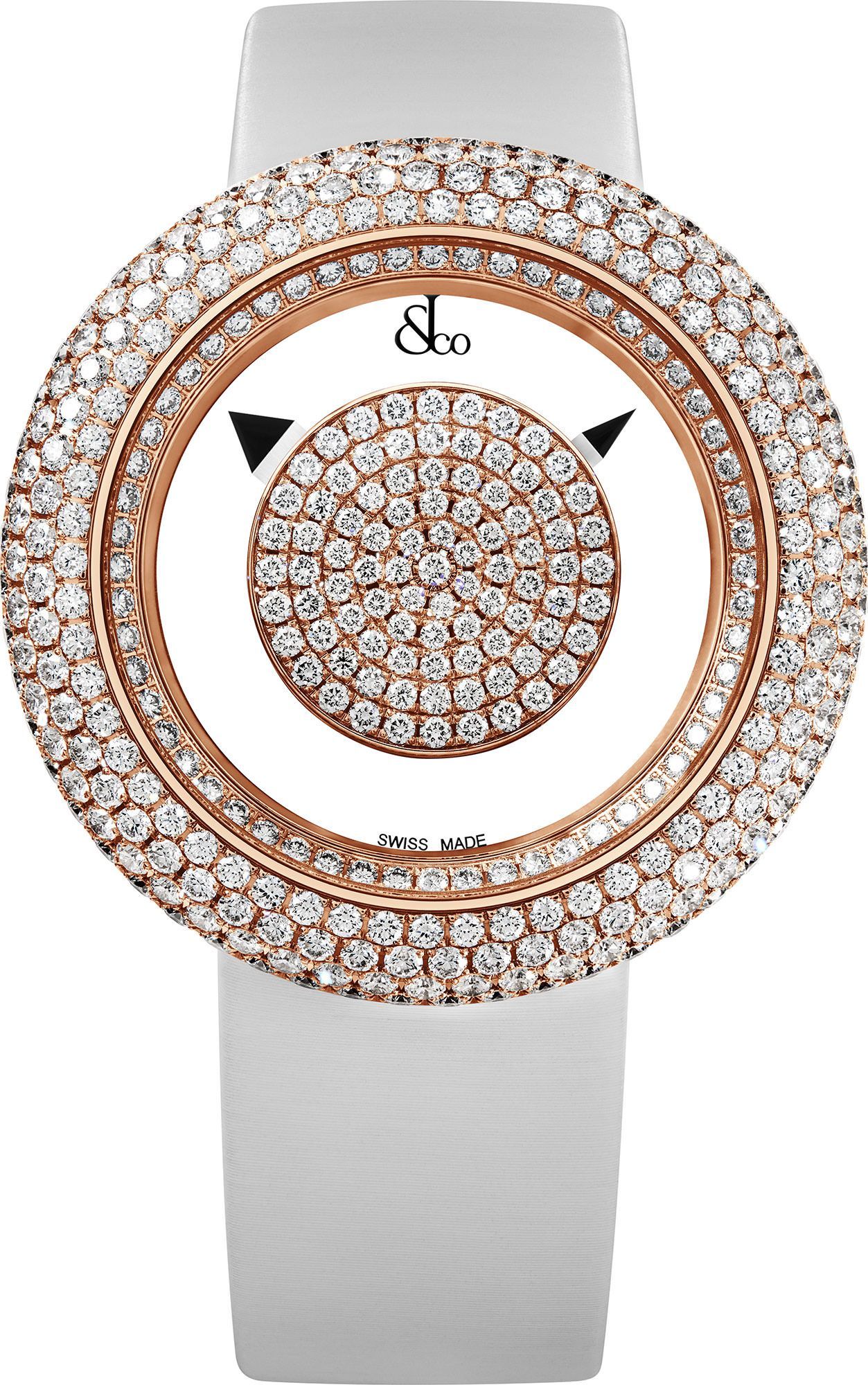 Jacob & Co. Brilliant Mystery Pave 38 mm Watch in Diamond pavé Dial For Women - 1