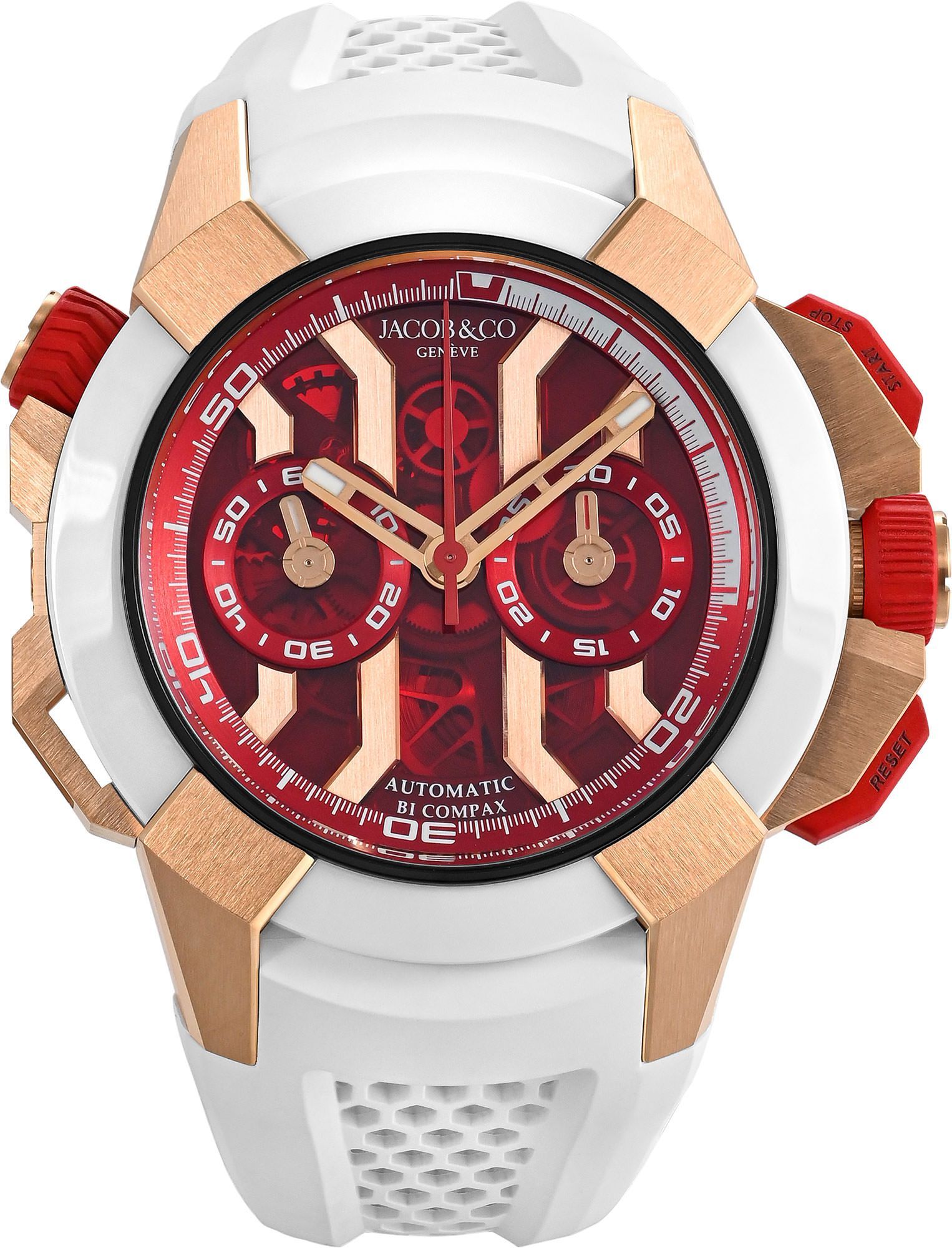 Jacob & Co.  47 mm Watch in Red Dial For Men - 1