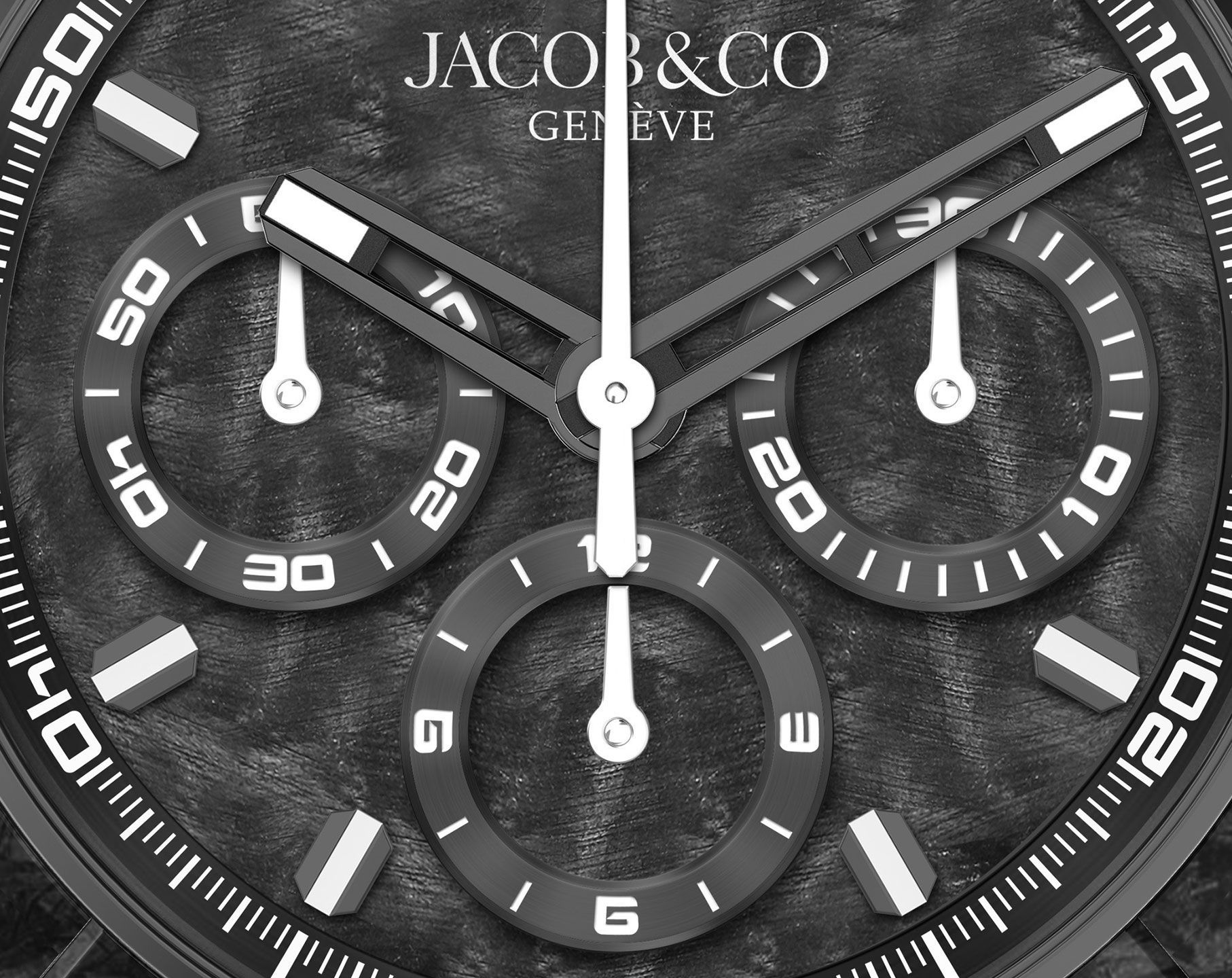 Jacob & Co. Epic X Chrono  Skeleton Dial 44 mm Automatic Watch For Men - 2