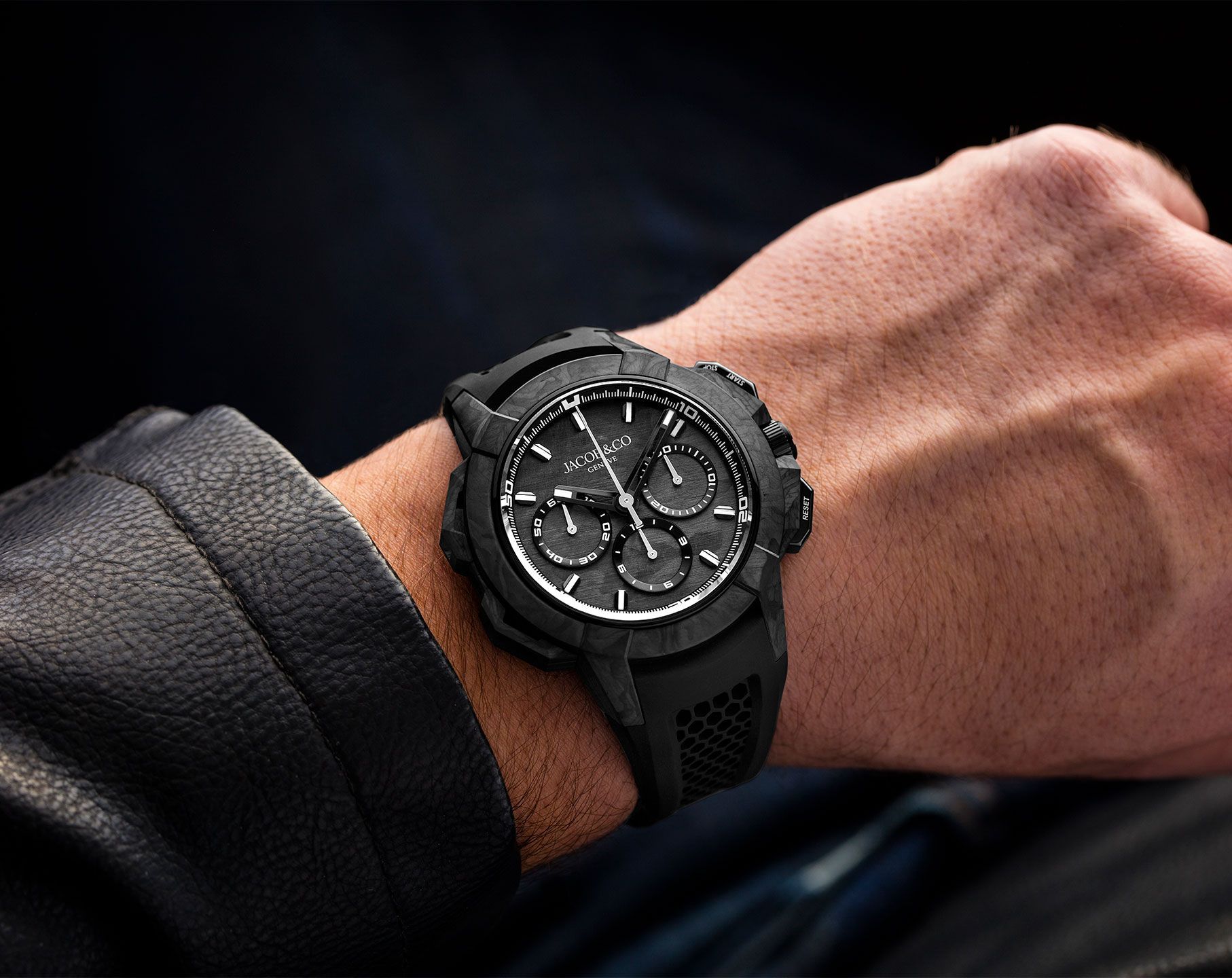 Jacob & Co. Epic X Chrono  Skeleton Dial 44 mm Automatic Watch For Men - 5