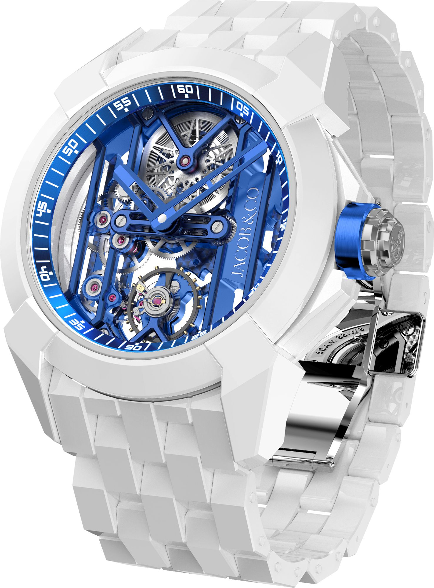 Jacob & Co. Epic X Manual Winding Watch | EX115.95.AI.AA.A95AA