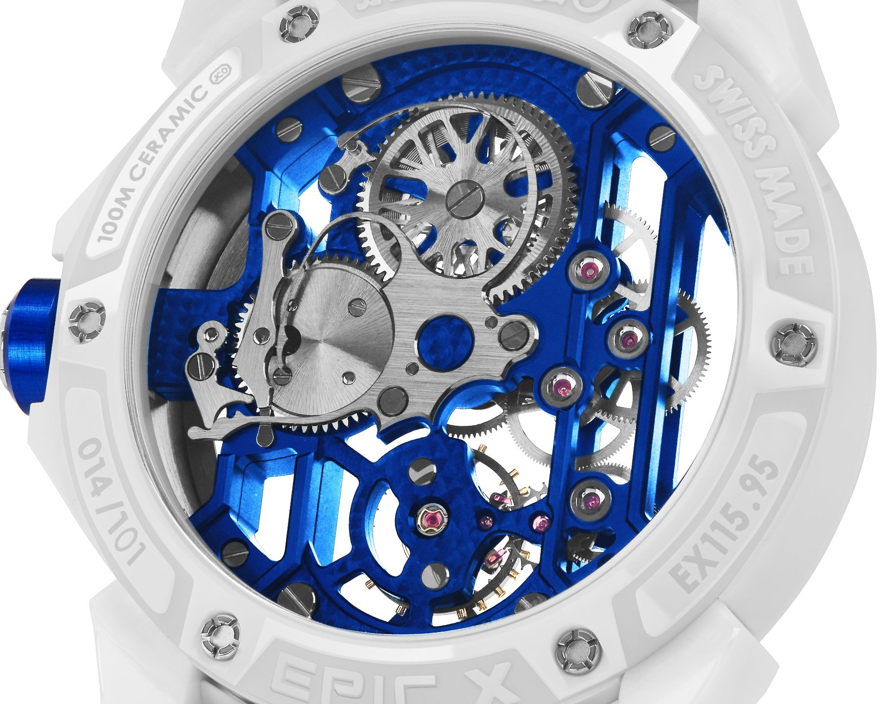 Jacob & Co. Epic X Manual Winding Watch | EX115.95.AI.AA.A95AA