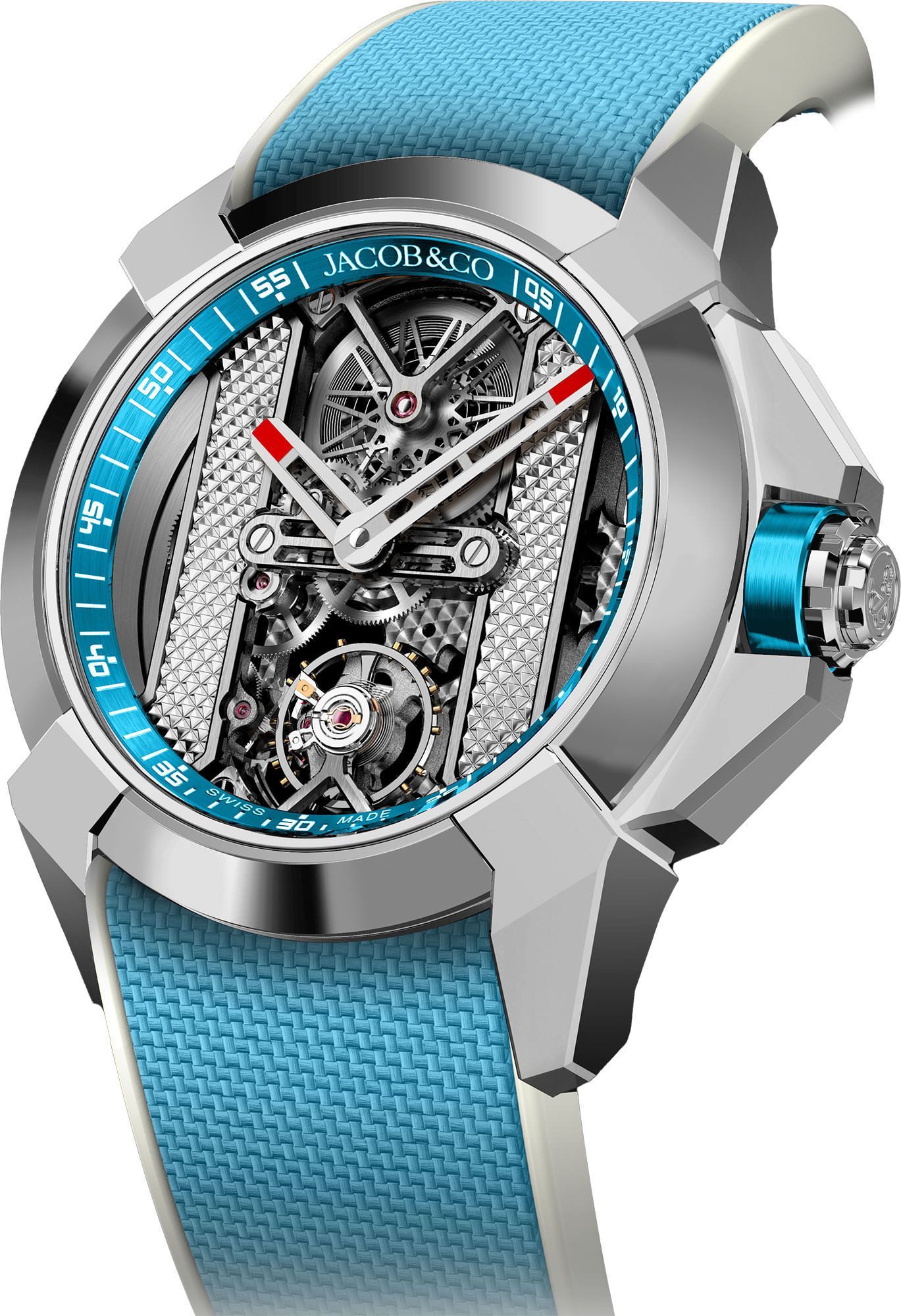 Jacob & Co. Epic X Epic X Bridges Skeleton Dial 44 mm Manual Winding Watch For Men - 1