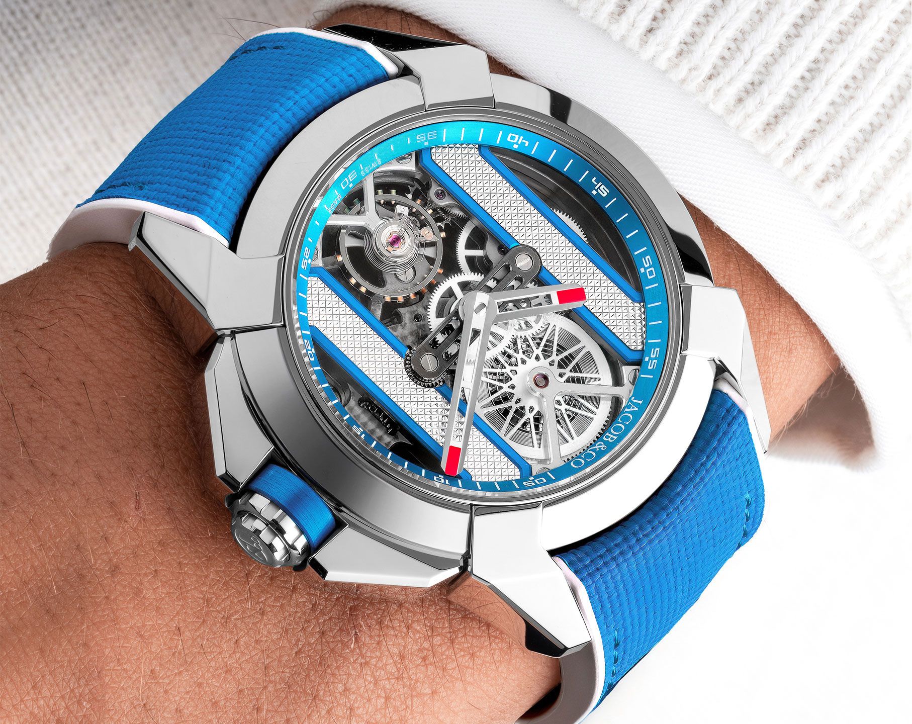 Jacob & Co. Epic X Manual Winding Watch | EX120.10.AC.AA.ABRUA