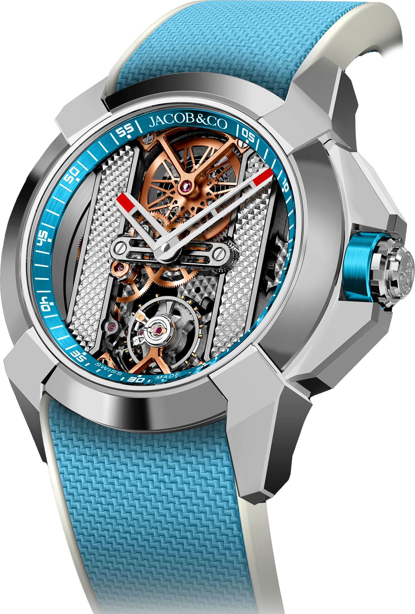 Jacob & Co. Epic X Epic X Bridges Skeleton Dial 44 mm Manual Winding Watch For Men - 1