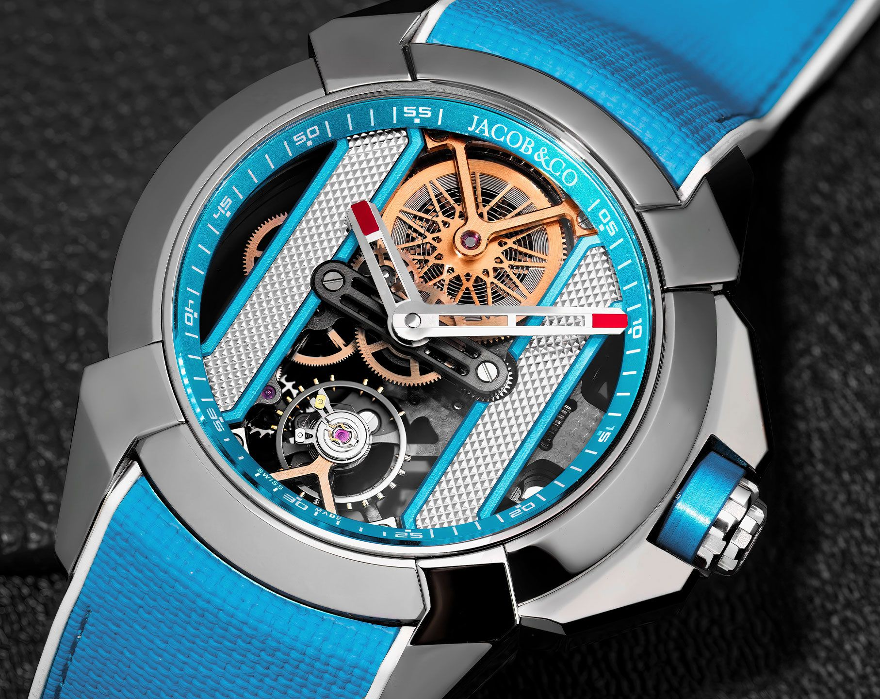 Jacob & Co. Epic X Manual Winding Watch | EX120.10.AC.AB.ABRUA
