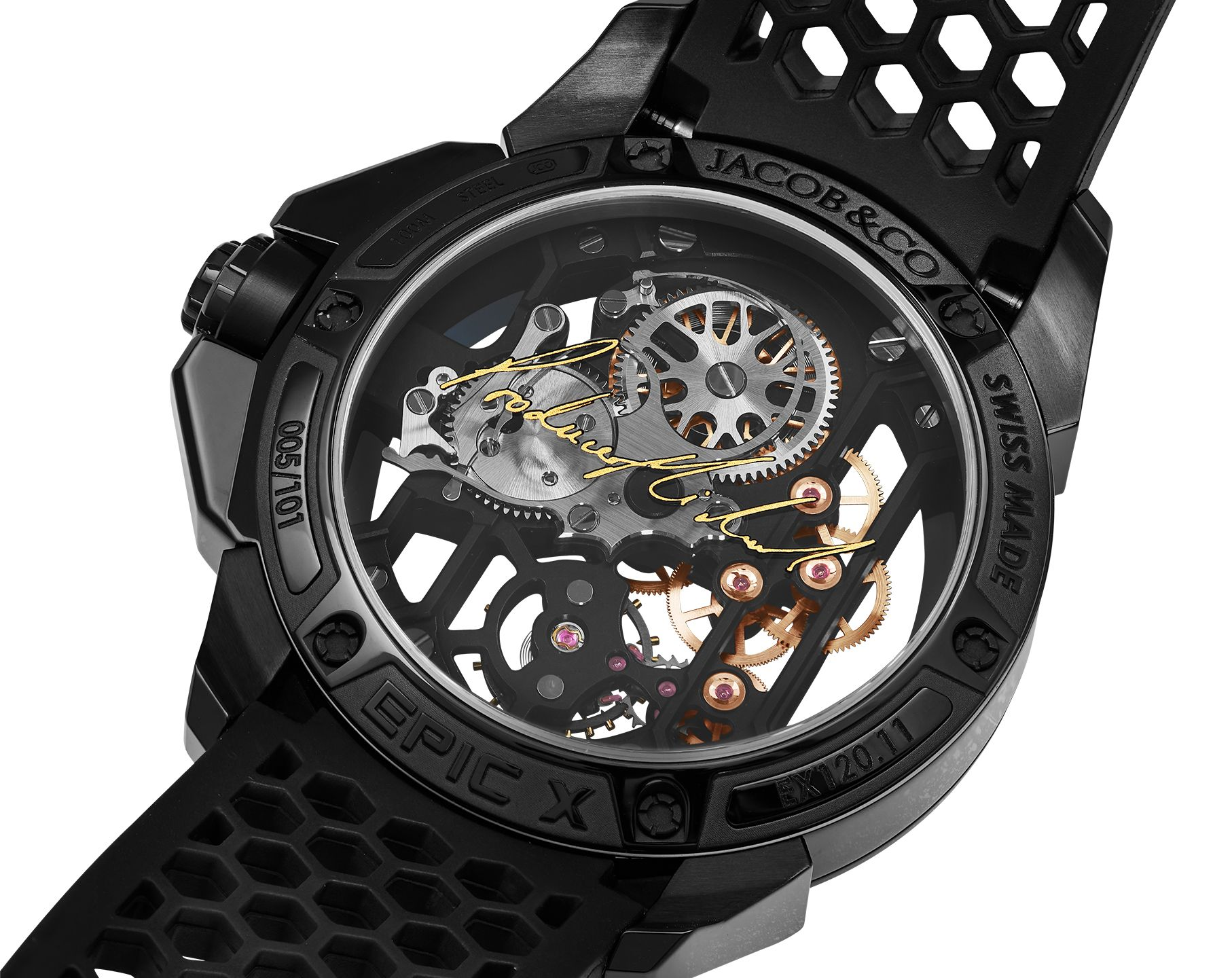 Jacob & Co. Epic X Manual Winding Watch | EX120.11.AA.AA.ABRUA