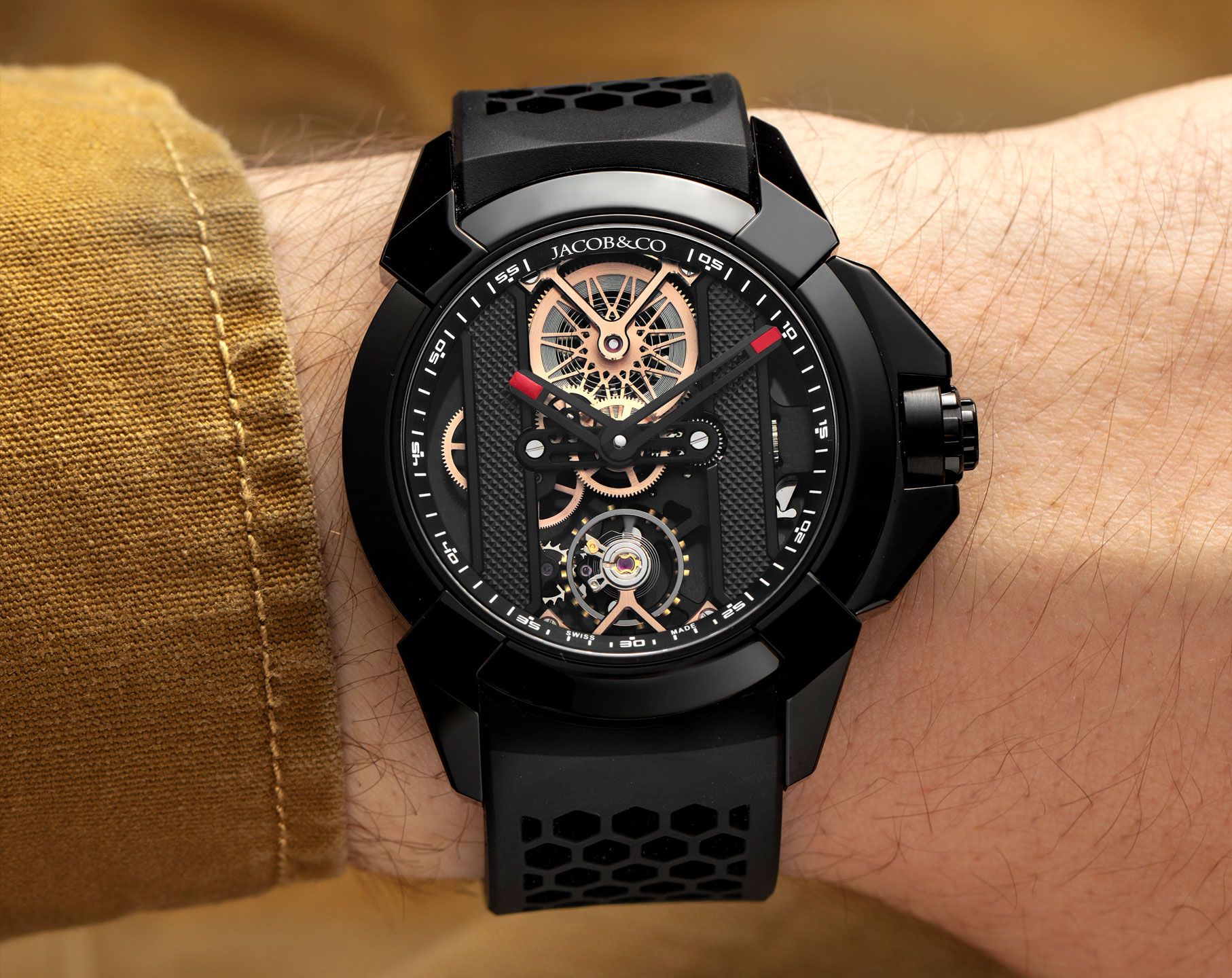 Jacob & Co. Epic X Manual Winding Watch | EX120.11.AB.AB.ABRUA