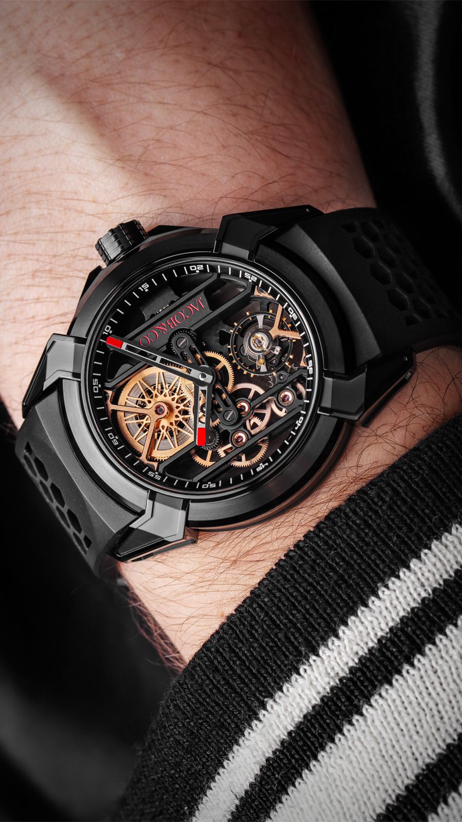 Jacob & Co. Epic X Manual Winding Watch | EX110.21.AA.AD.ABRUA