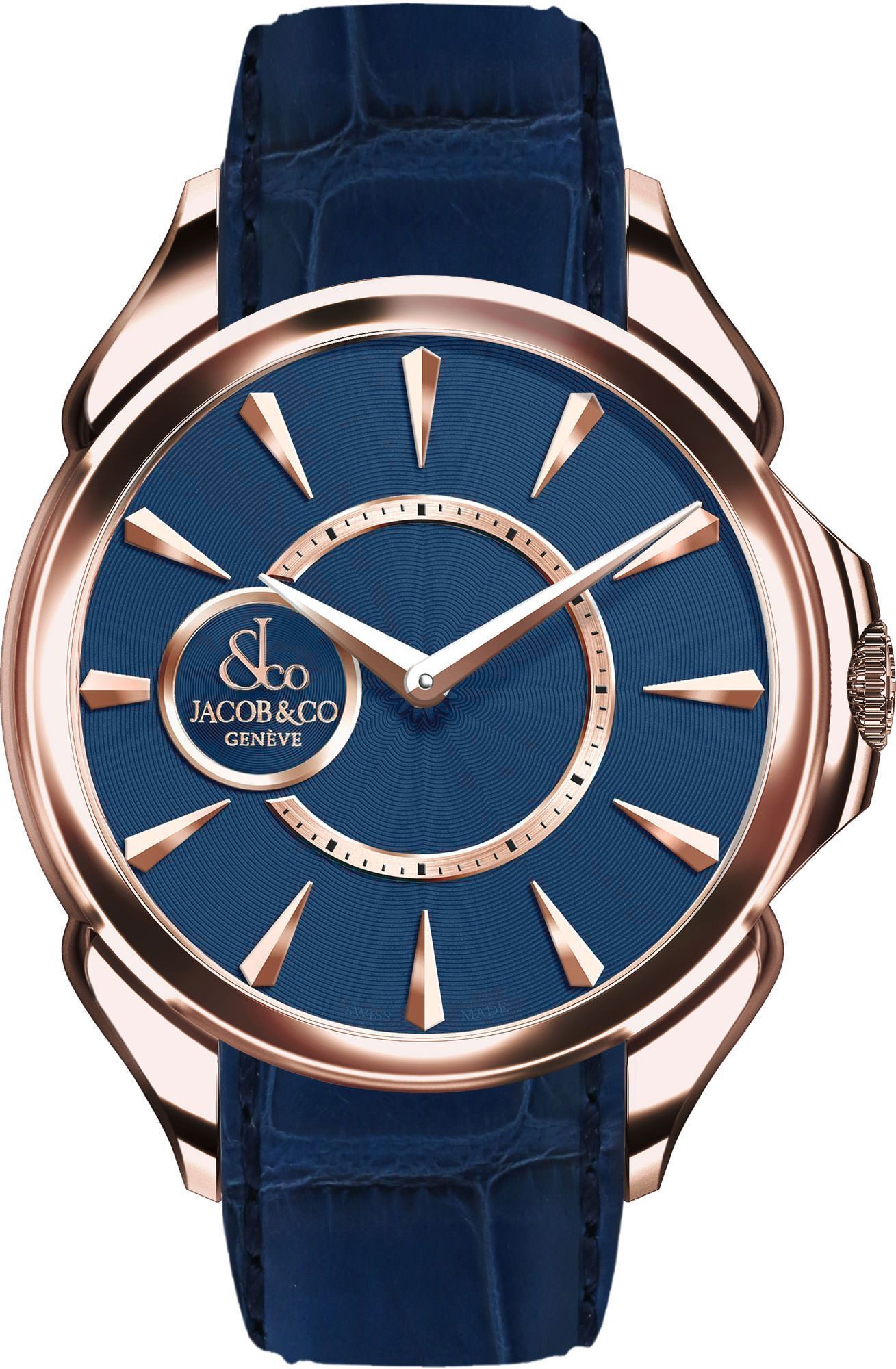 Jacob & Co. Palatial Classic Automatic 42 mm Watch in Blue Dial For Men - 1
