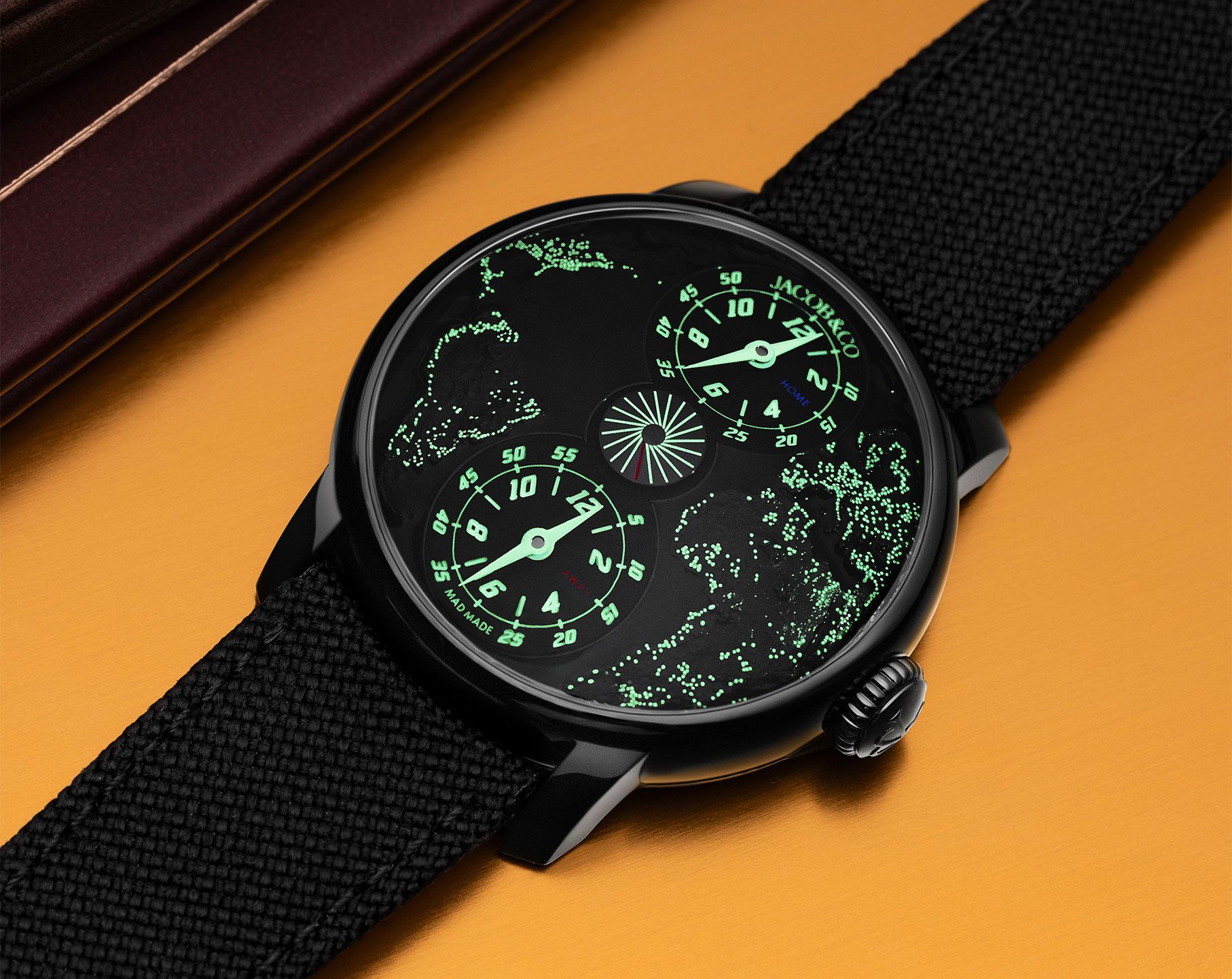 Jacob & Co. The World Is Yours Dual Time Zone Automatic Watch