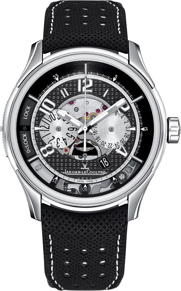 Jaeger-LeCoultre Amvox 2 44 mm Watch in Black Dial For Men - 1