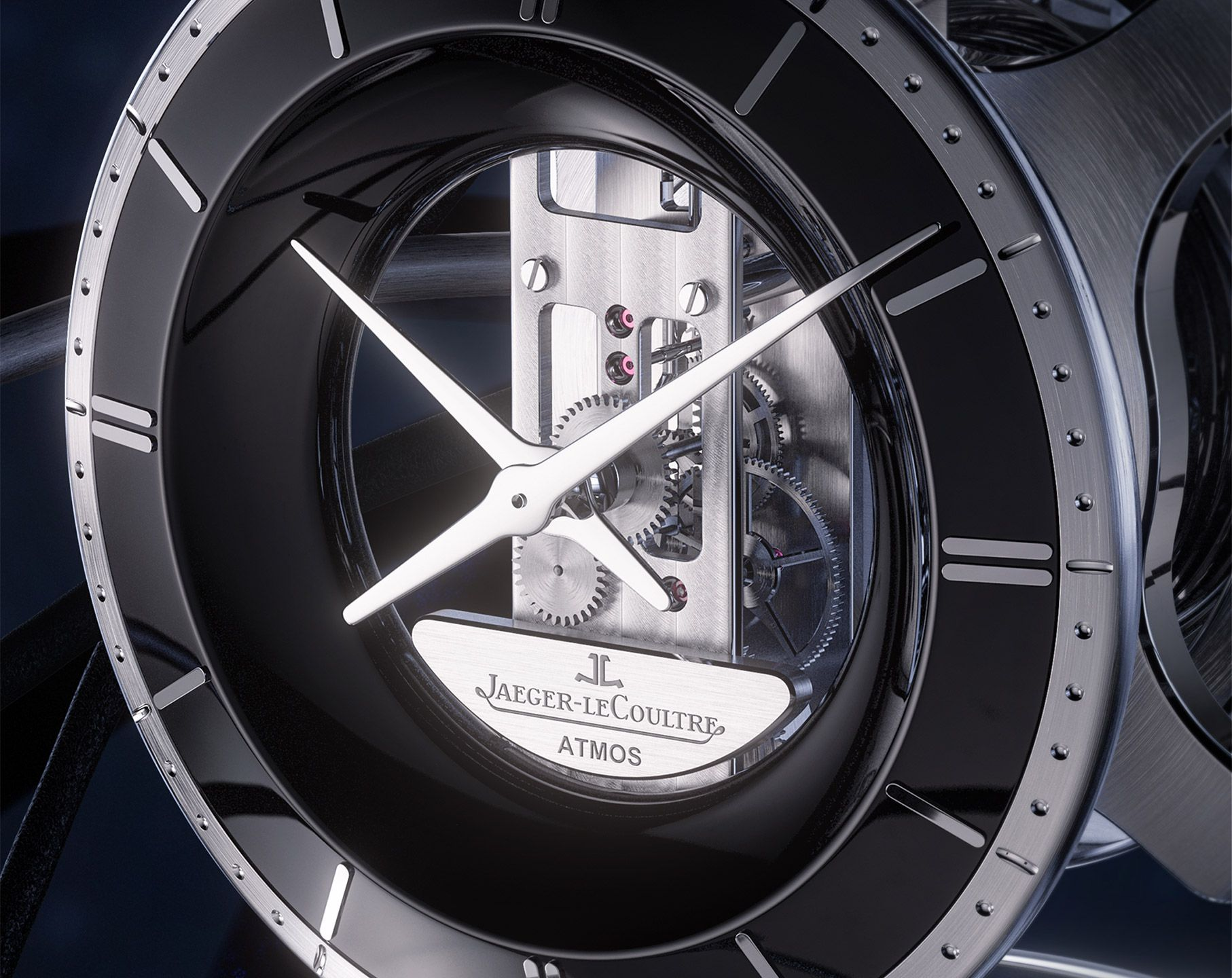 Jaeger-LeCoultre Atmos Q540531J with Trasparent Dial Table Clock