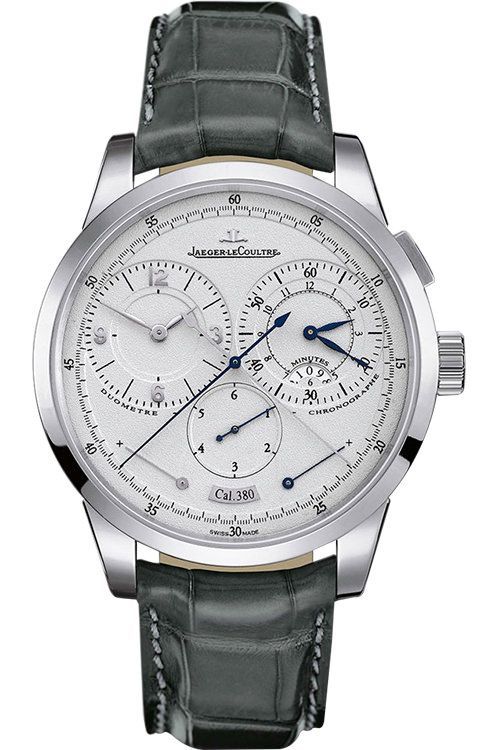 Jaeger LeCoultre Chronographe 42 mm Watch in White Dial