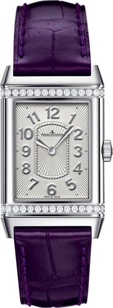 Jaeger-LeCoultre Grande Reverso Ultra Thin Silver Dial 24 mm Manual Winding Watch For Women - 1