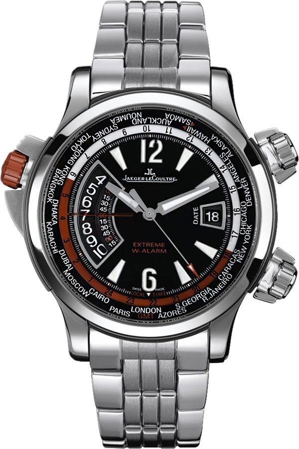 Jaeger-LeCoultre Master Master Compressor Extreme W-Alarm Black Dial 46 mm Automatic Watch For Men - 1