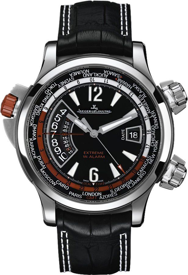 Jaeger-LeCoultre Master Compressor Extreme W-Alarm 46 mm Watch in Black Dial For Men - 1