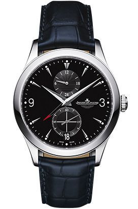 Jaeger LeCoultre Hometime Aston Martin 40 mm Watch in Black Dial