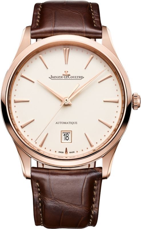 Jaeger-LeCoultre Master Ultra Thin  Beige Dial 39 mm Automatic Watch For Men - 1