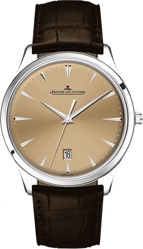 Jaeger-LeCoultre Master Ultra Thin Date Champagne Dial 40 mm Automatic Watch For Men - 1