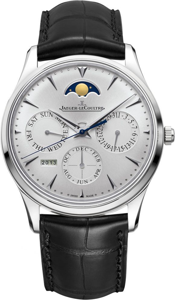 Jaeger-LeCoultre Master Ultra Thin  Silver Dial 39 mm Automatic Watch For Men - 1