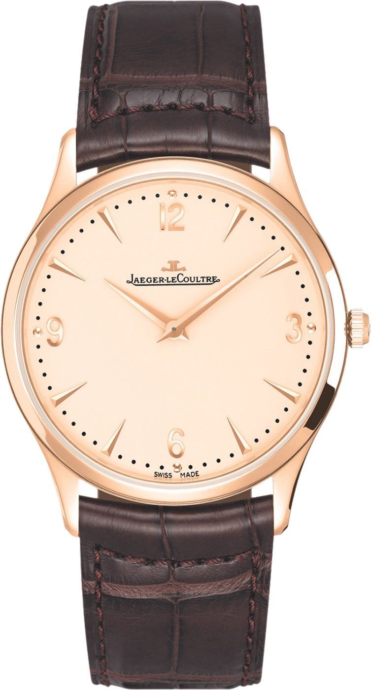 Jaeger-LeCoultre Master Ultra Thin Pink Dial 38 mm Manual Winding Watch For Unisex - 1