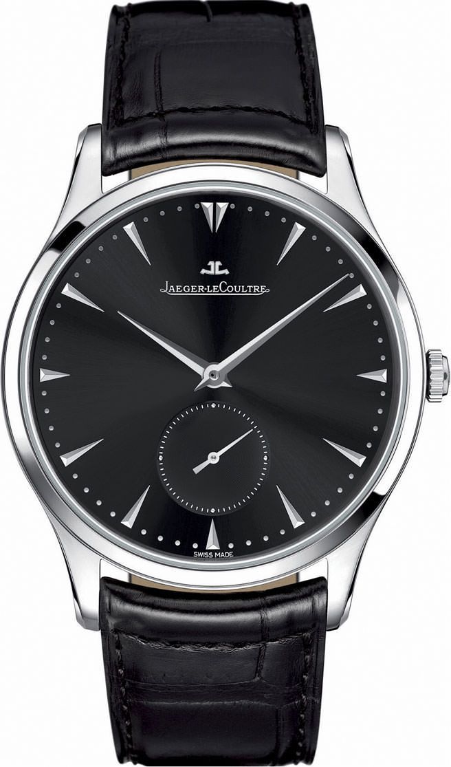 Jaeger-LeCoultre Grande Ultra Thin 40 mm Watch in Black Dial For Men - 1