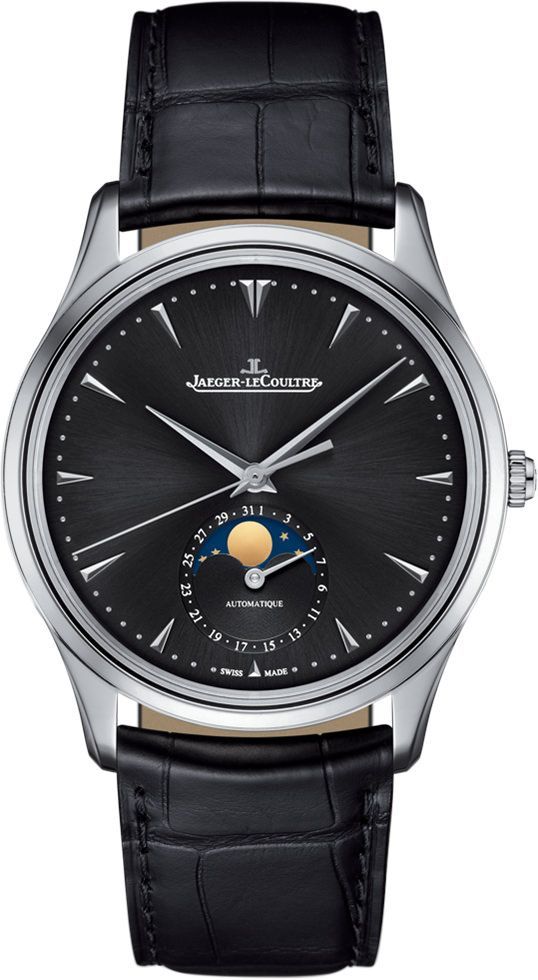 Jaeger-LeCoultre Master Ultra Thin Black Dial 39 mm Automatic Watch For Men - 1