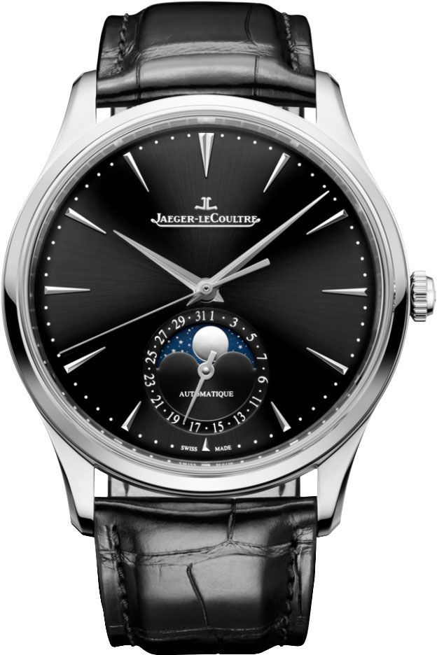 Jaeger-LeCoultre Master Ultra Thin  Black Dial 39 mm Automatic Watch For Men - 1