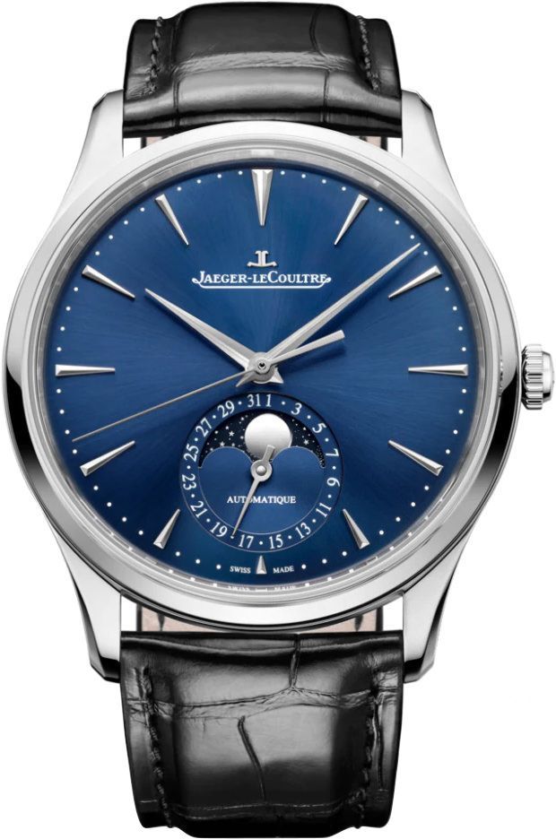 Jaeger-LeCoultre Master Ultra Thin  Blue Dial 39 mm Automatic Watch For Men - 1