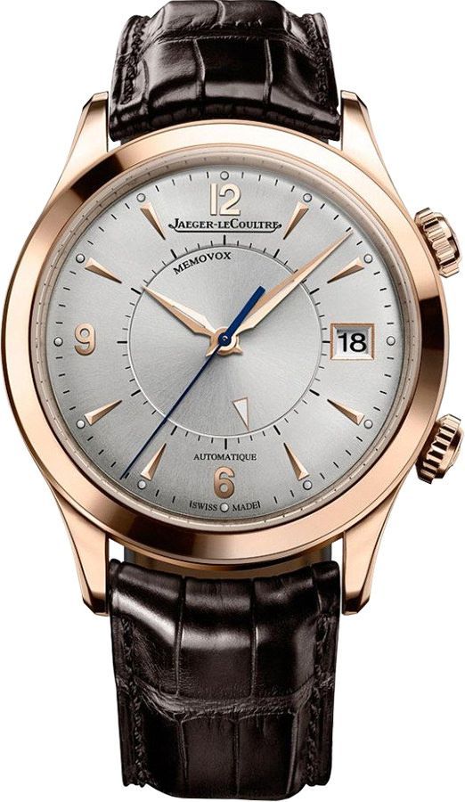 Jaeger-LeCoultre Memovox 40 mm Watch in Silver Dial For Men - 1