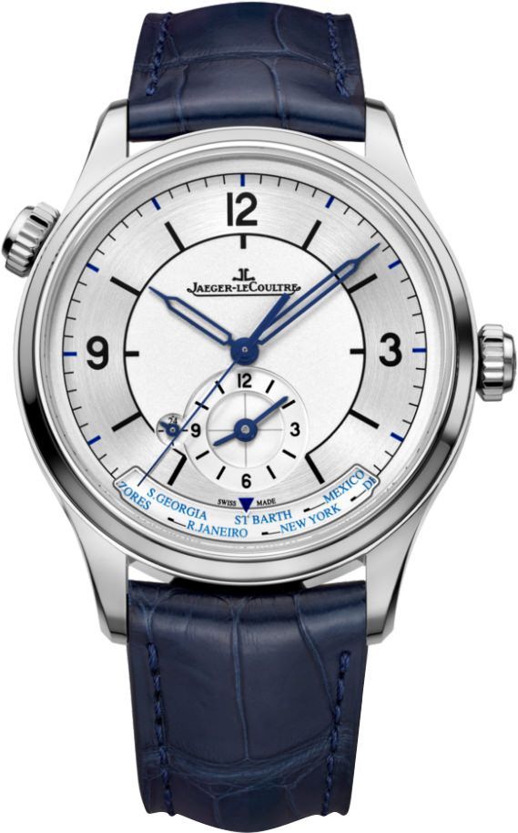 Jaeger-LeCoultre Master Geographic Silver Dial 39 mm Automatic Watch For Men - 1