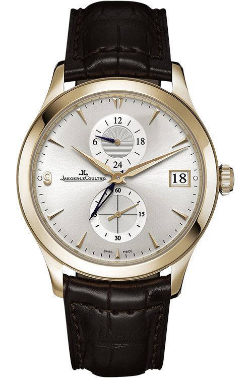 Jaeger LeCoultre Hometime 40 mm Watch in Silver Dial