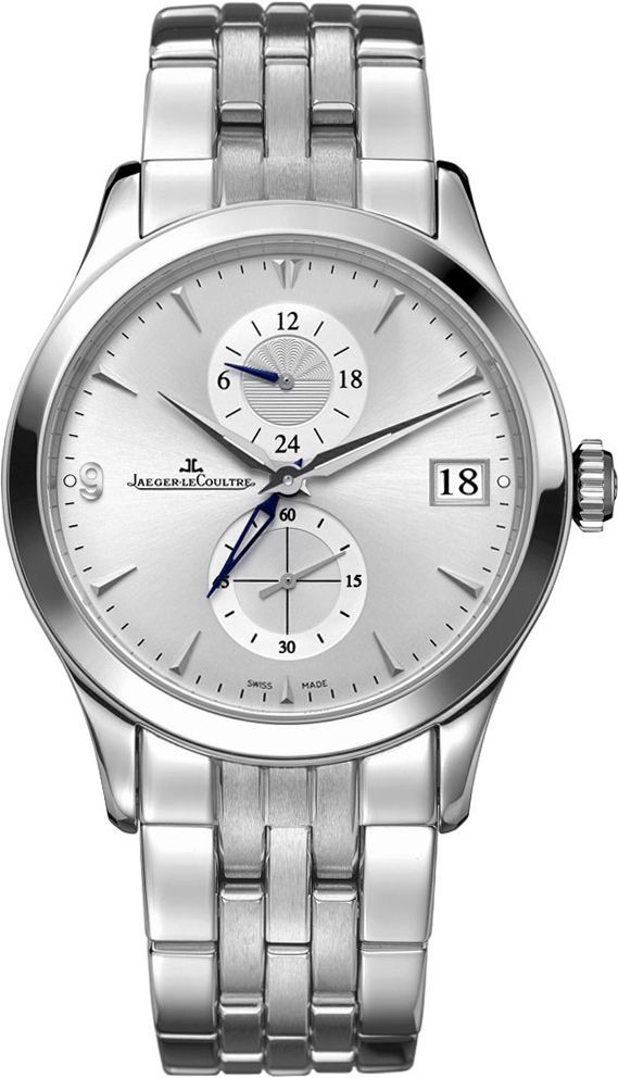 Jaeger-LeCoultre Master Hometime Silver Dial 40 mm Automatic Watch For Men - 1