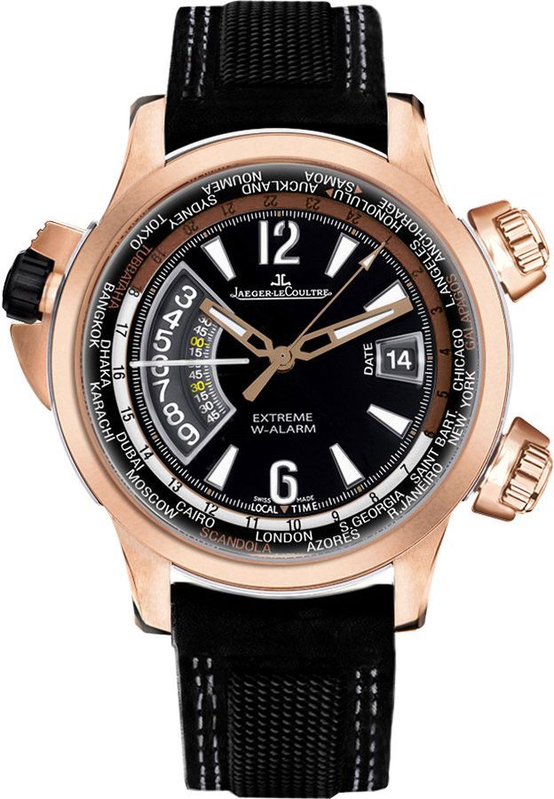 Jaeger-LeCoultre Master Compressor Extreme World Black Dial 46.3 mm Automatic Watch For Men - 1
