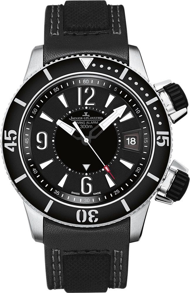 Jaeger-LeCoultre Master Compressor Diving Alarm Black Dial 44 mm Automatic Watch For Men - 1