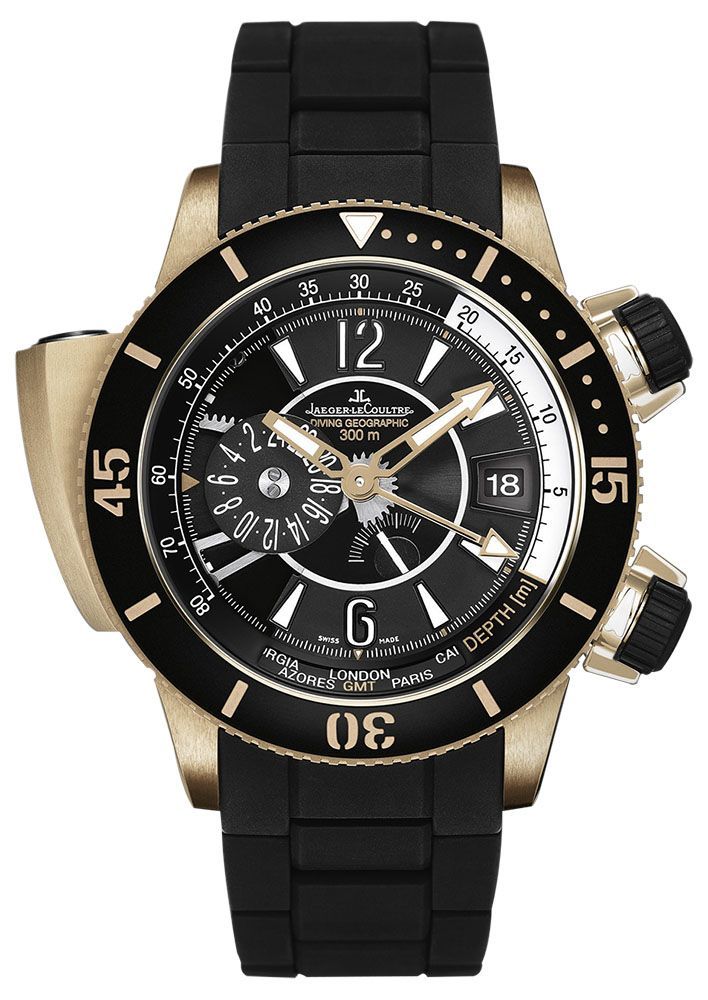Jaeger-LeCoultre Master Compressor Diving Pro Black Dial 46 mm Automatic Watch For Men - 1