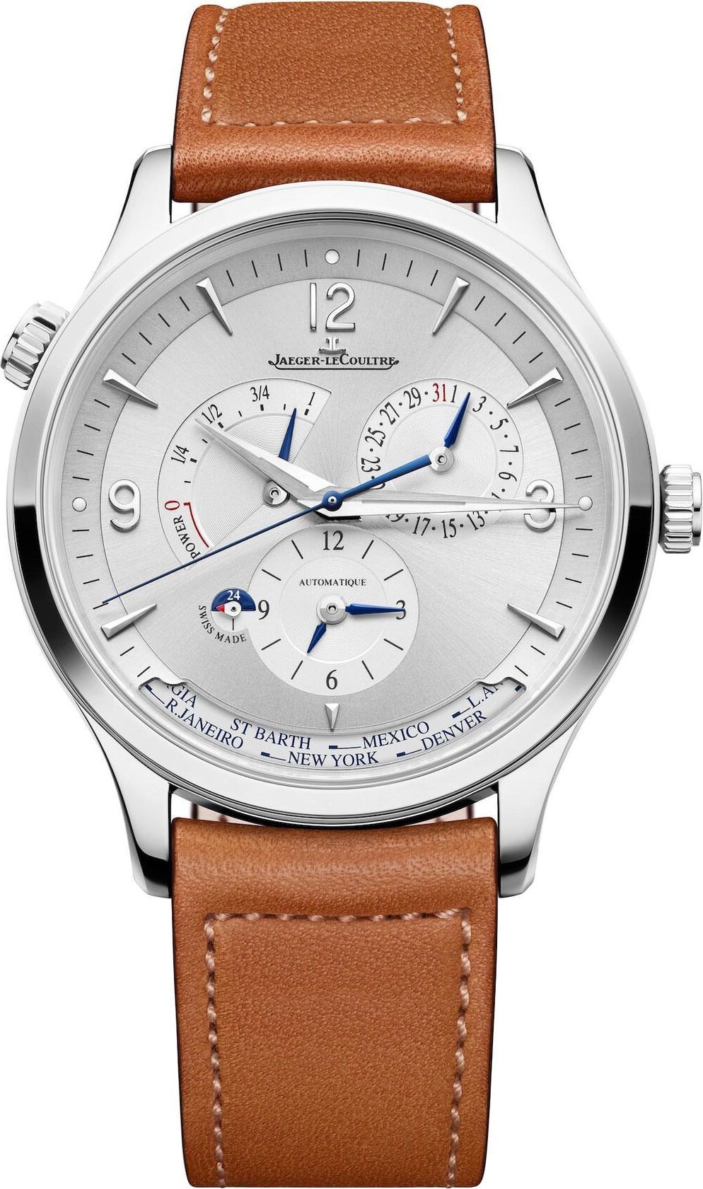 Jaeger-LeCoultre Master Control 40 mm Watch in Silver Dial