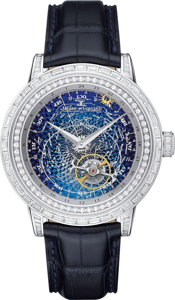 Jaeger-LeCoultre Master Grande Tradition Tourbillon Blue Dial 42 mm Manual Winding Watch For Men - 1