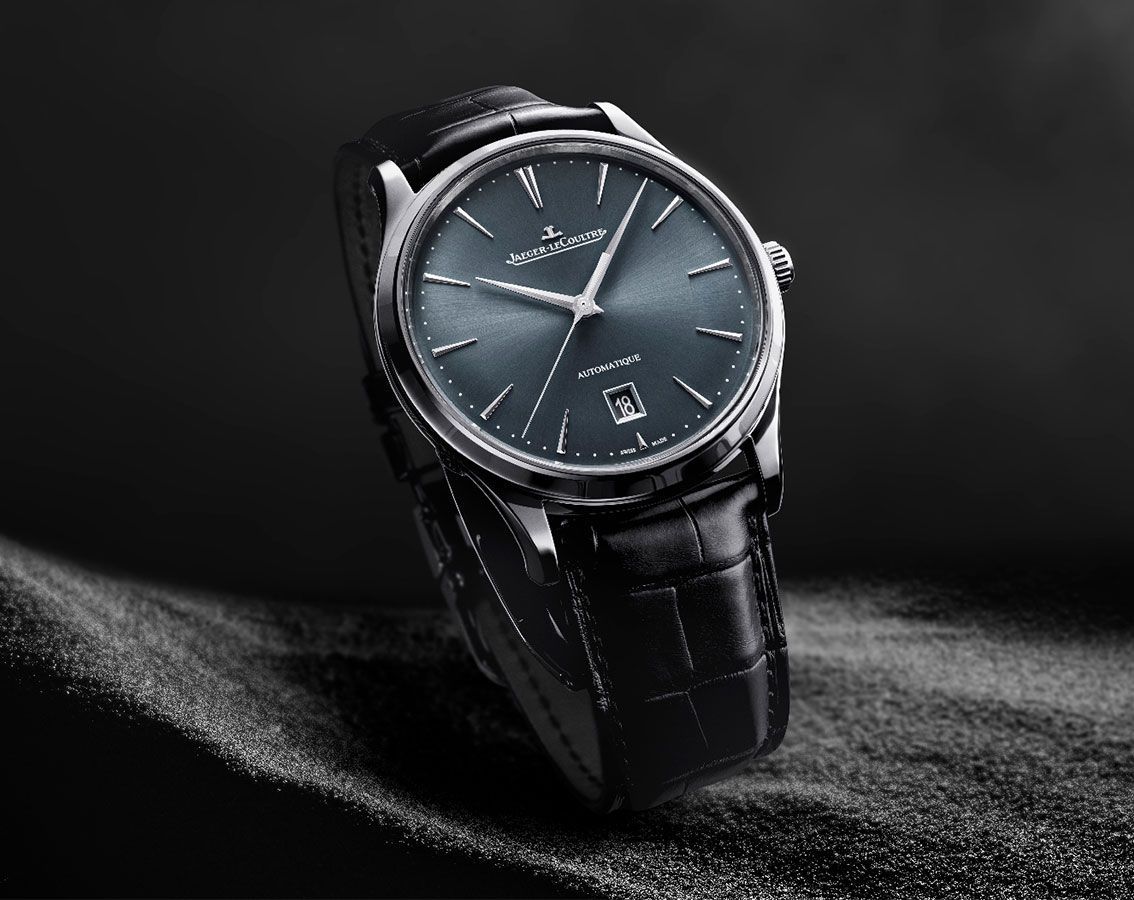 Jaeger-LeCoultre Master Ultra Thin  Blue Dial 39 mm Automatic Watch For Men - 3