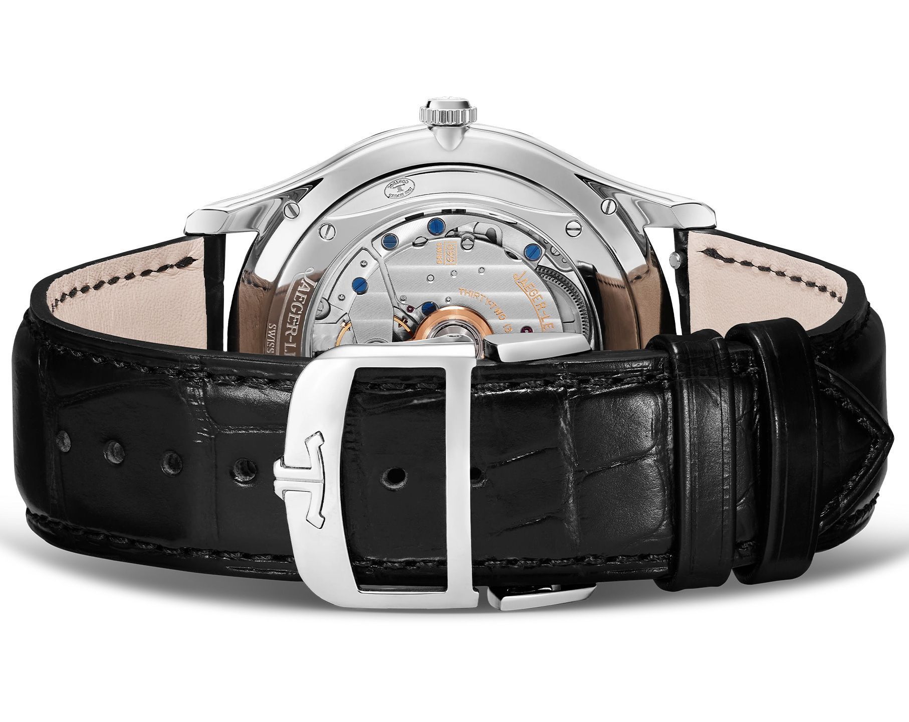 Jaeger-LeCoultre Master Ultra Thin  Blue Dial 39 mm Automatic Watch For Men - 8