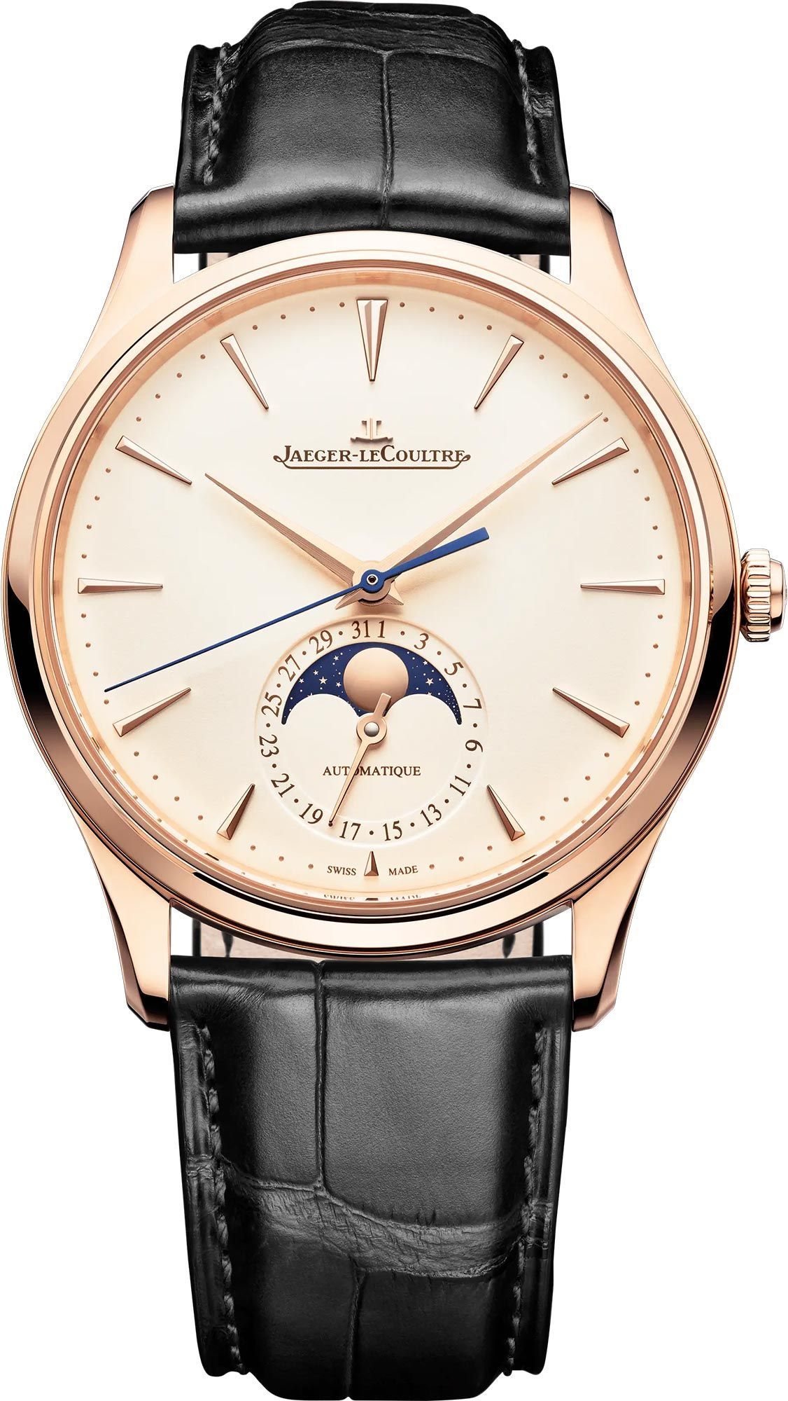Jaeger-LeCoultre Master Ultra Thin  Beige Dial 39 mm Automatic Watch For Unisex - 1