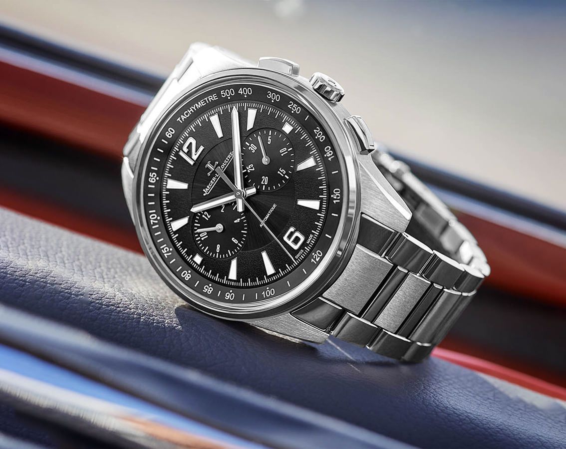 Jaeger-LeCoultre Polaris 42 mm Watch in Black Dial