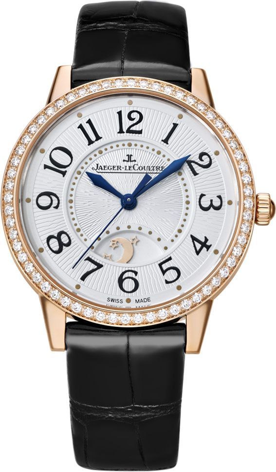 Jaeger-LeCoultre Night & Day 34 mm Watch in White Dial For Women - 1
