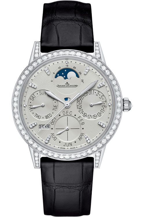 Jaeger LeCoultre Rendez Vous Jewellery 37.5 mm Watch in Silver Dial