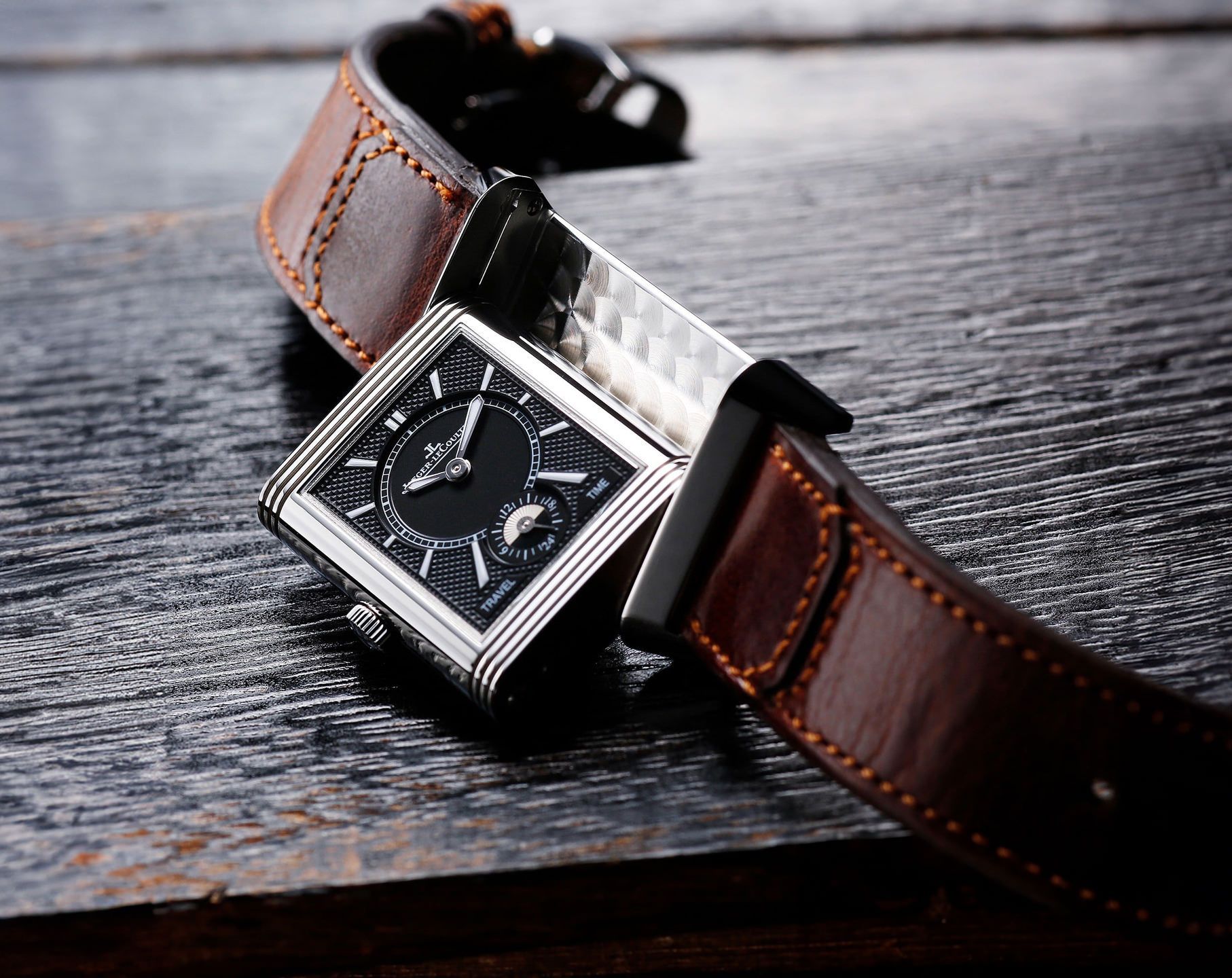 Jaeger LeCoultre Reverso Classic 42.9 mm Watch in Silver Dial