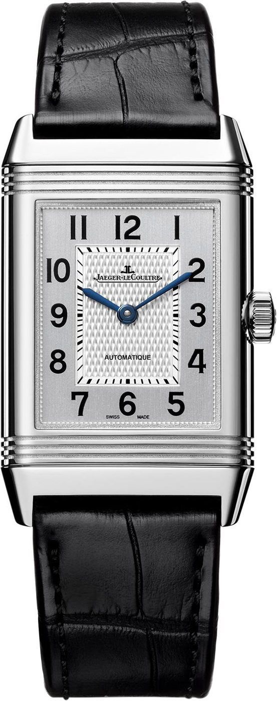 Jaeger-LeCoultre Reverso Classic Medium Silver Dial 24 mm Automatic Watch For Men - 1