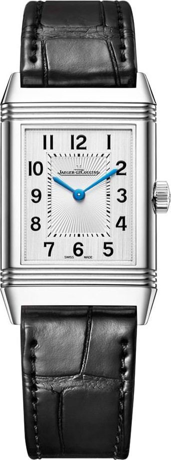 Jaeger-LeCoultre Reverso Classic Small Thin Silver Dial 24.4 mm Manual Winding Watch For Women - 1