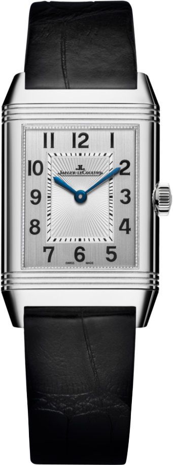 Jaeger-LeCoultre Reverso Classic Medium Silver Dial 24.4 mm Manual Winding Watch For Women - 1