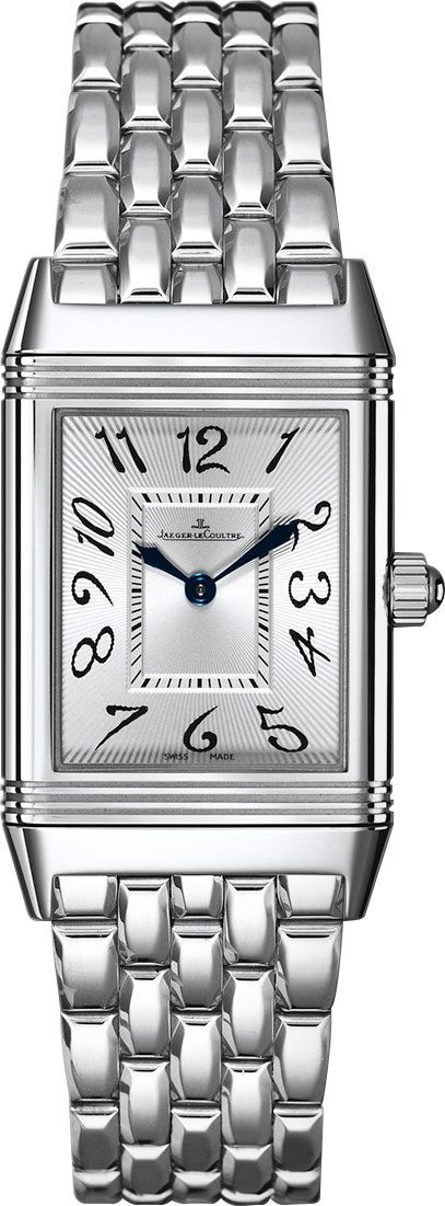 Jaeger-LeCoultre Reverso Duetto Classique Silver Dial 23 mm Manual Winding Watch For Women - 1
